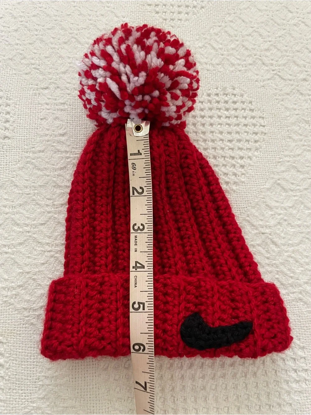 Handmade crocheted baby